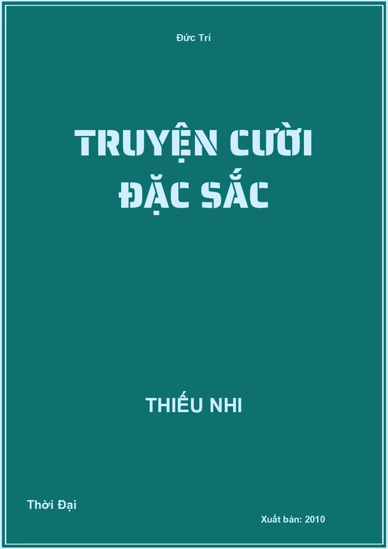 Truyện cười đặc sắc