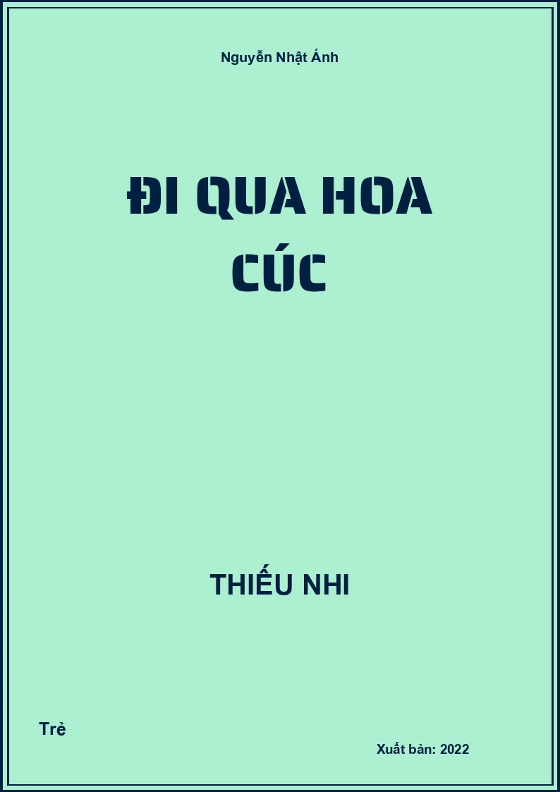 Đi qua hoa cúc