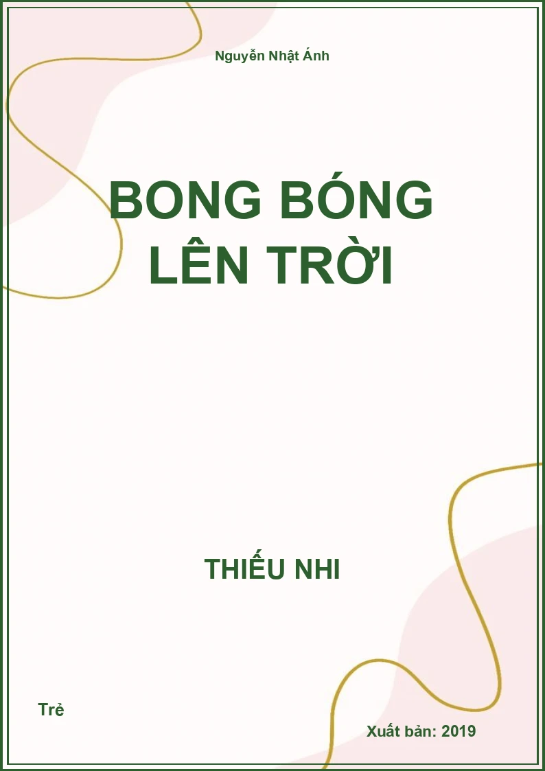 Bong bóng lên trời