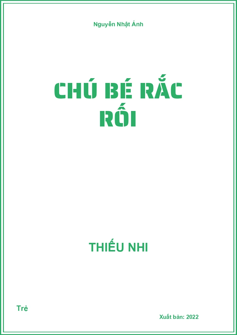 Chú bé rắc rối
