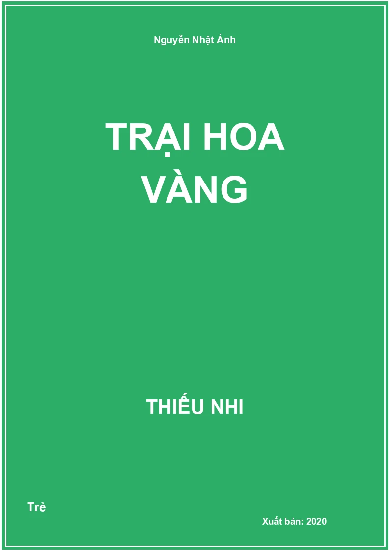 Trại hoa vàng