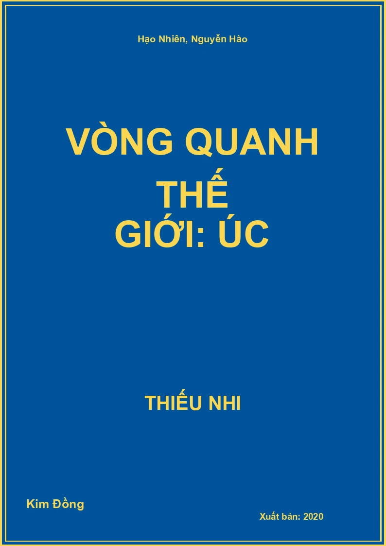 Vòng quanh thế giới: Úc