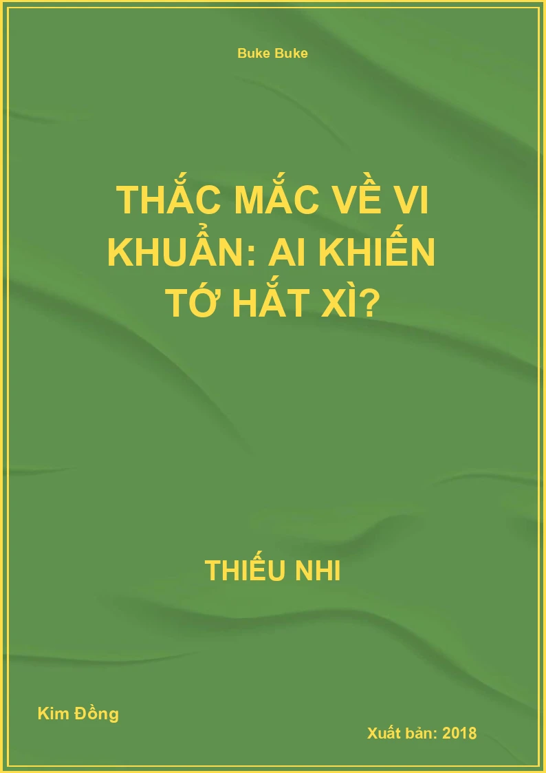 Thắc Mắc Về Vi Khuẩn: Ai Khiến Tớ Hắt Xì?