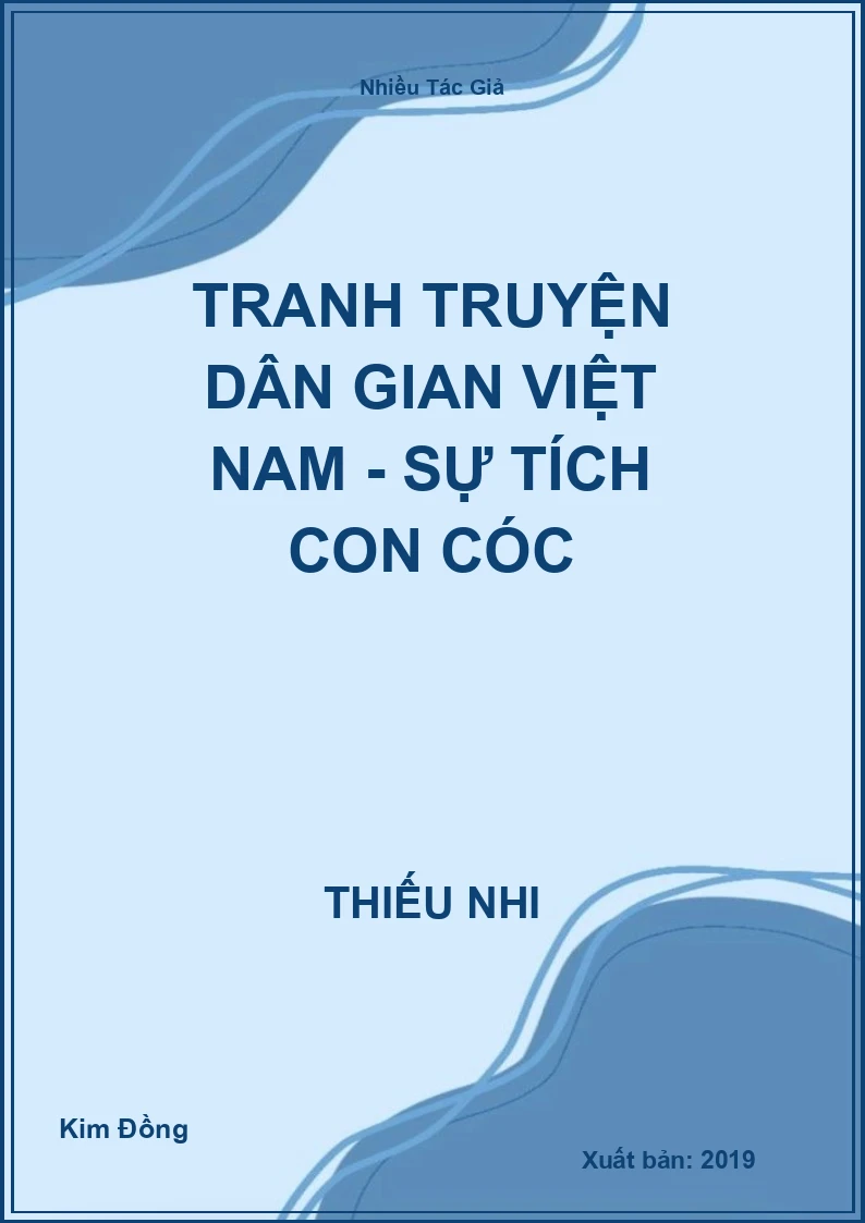 Tranh truyện dân gian Việt Nam - Sự tích con cóc