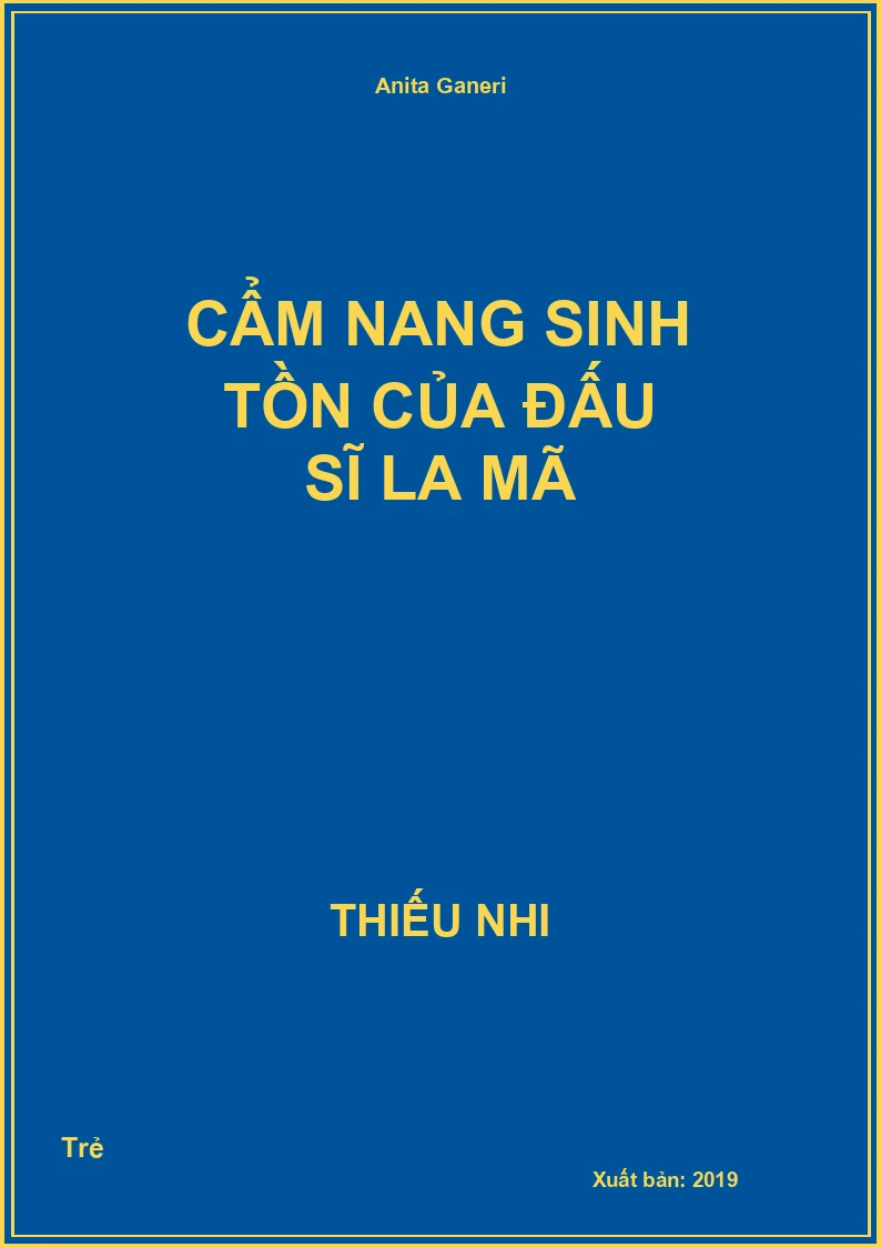 Cẩm nang sinh tồn của đấu sĩ La Mã