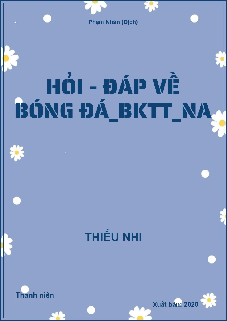 Hỏi - Đáp về Bóng đá_BKTT_Na