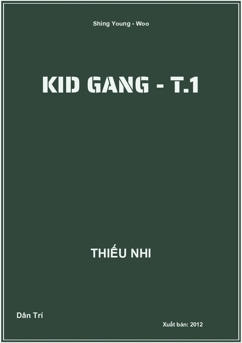 Kid gang - T.1