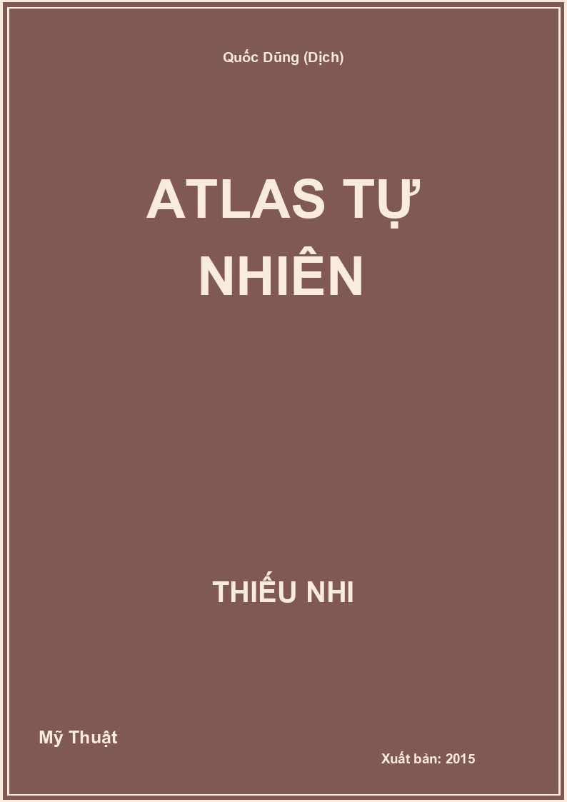 Atlas tự nhiên