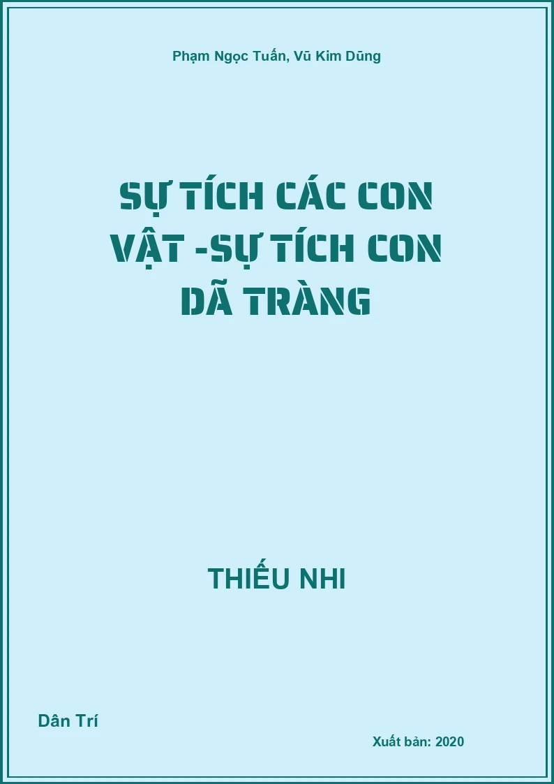 Sự Tích Các Con Vật -Sự tích con Dã Tràng