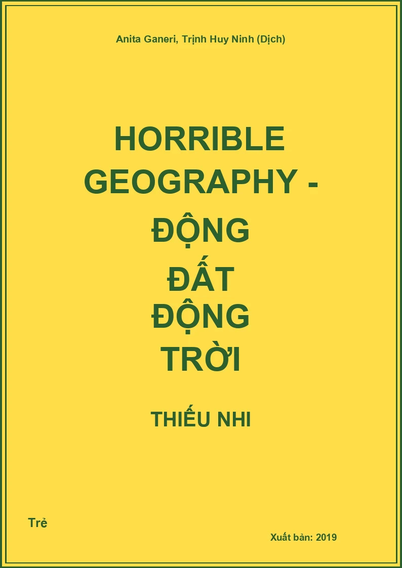 Horrible Geography - Động Đất Động Trời