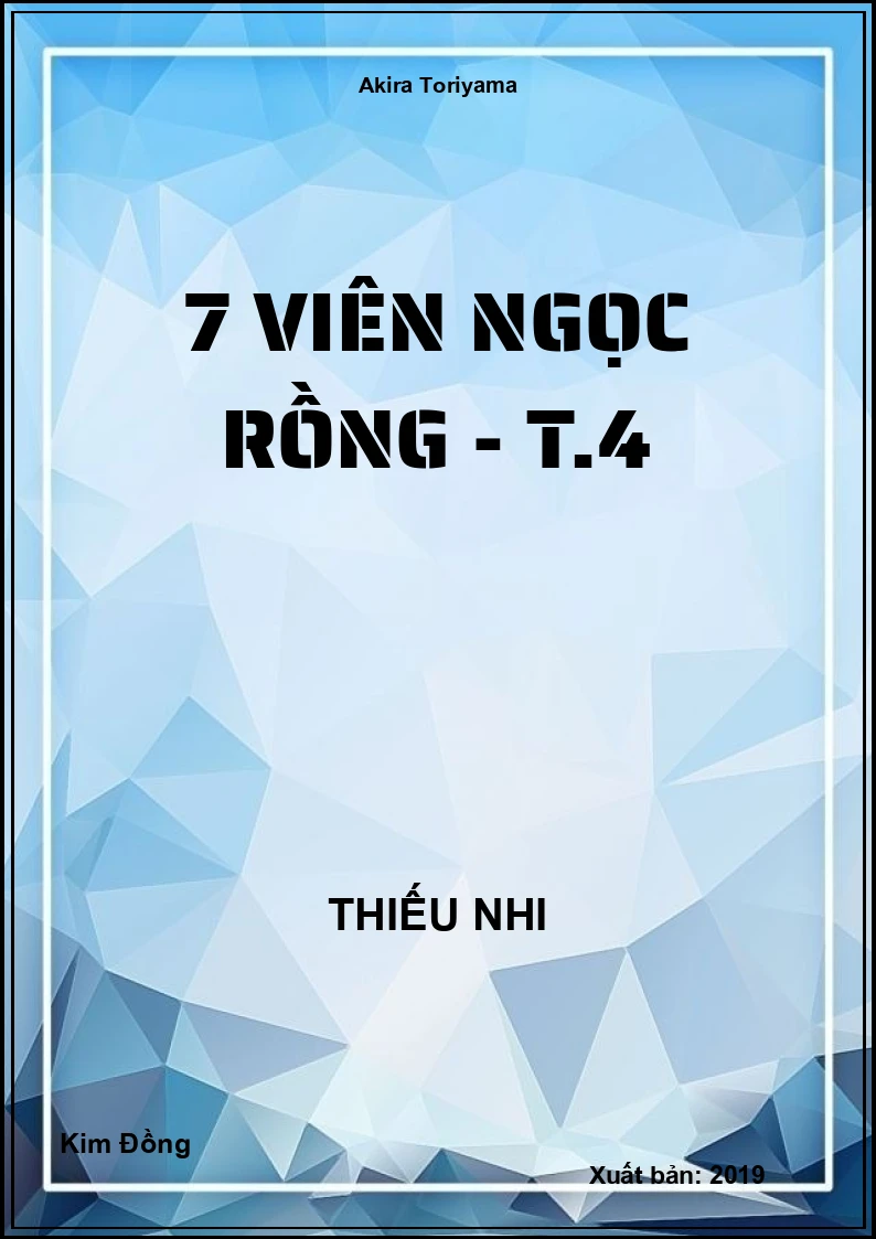 7 viên ngọc rồng - T.4