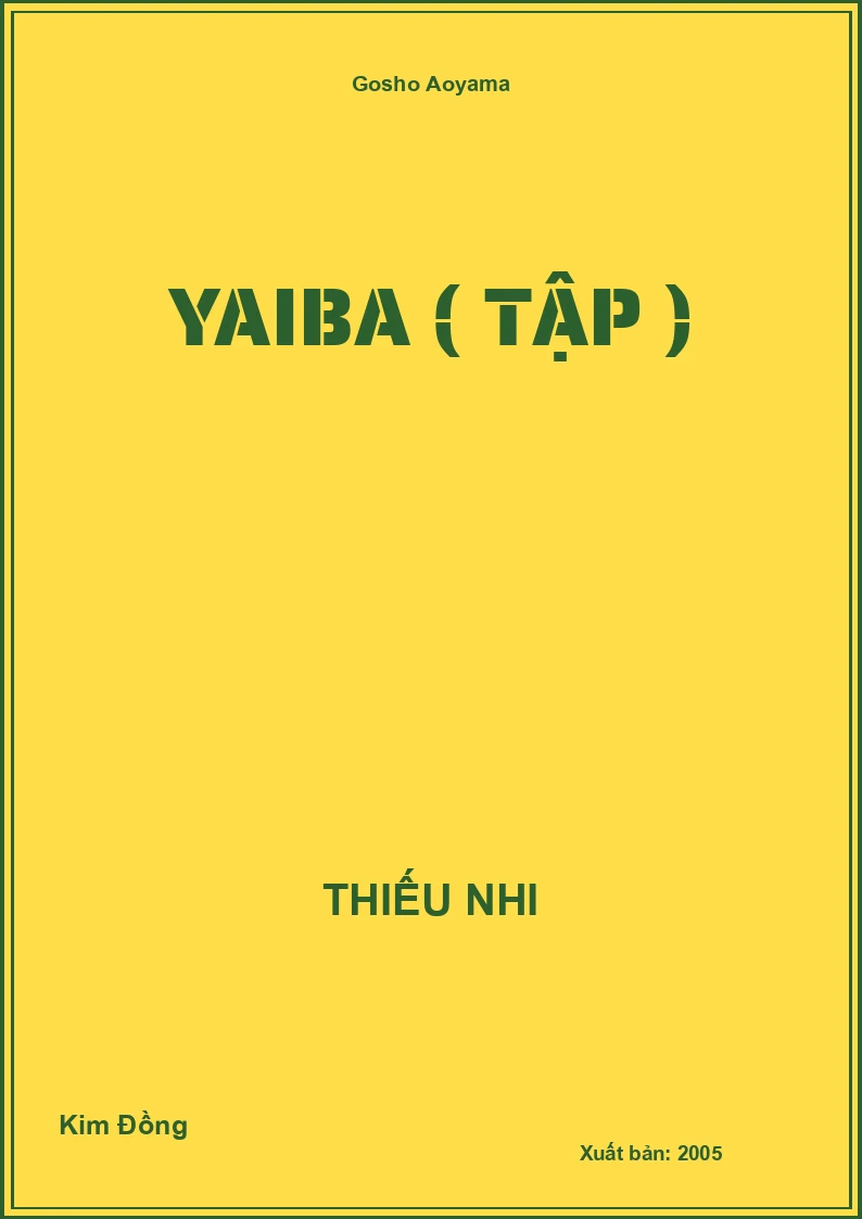 YAIBA ( tập )