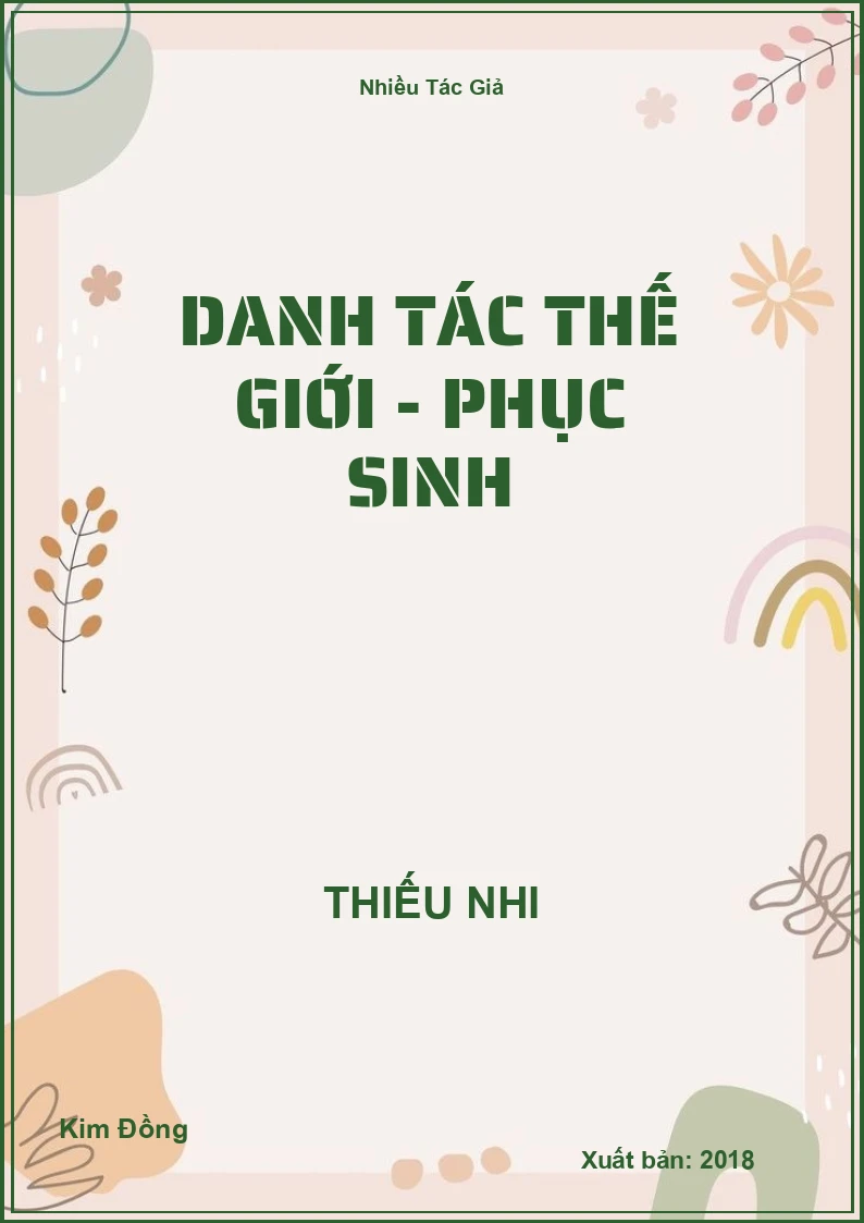 Danh tác thế giới - Phục sinh