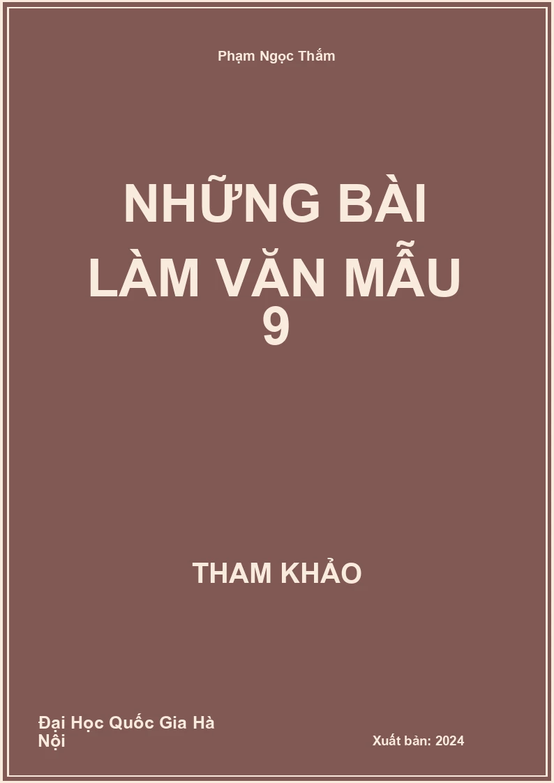 Những bài làm Văn mẫu 9