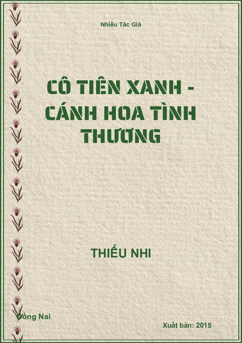 Cô Tiên Xanh - Cánh hoa tình thương
