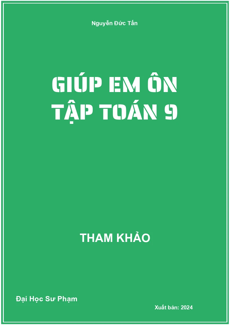 Giúp em ôn tập Toán 9