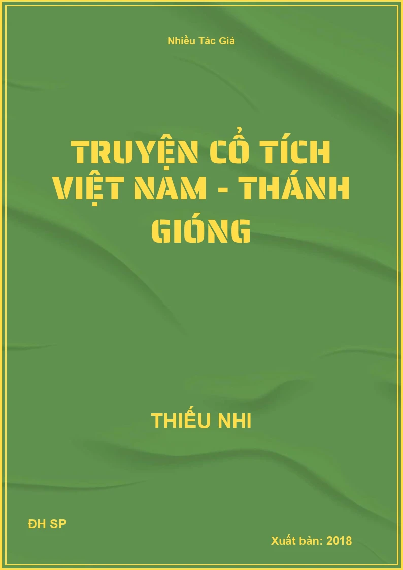 Truyện cổ tích Việt Nam - Thánh Gióng