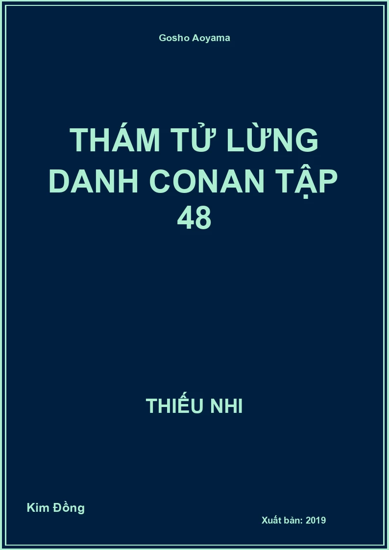 Thám tử lừng danh Conan tập 48