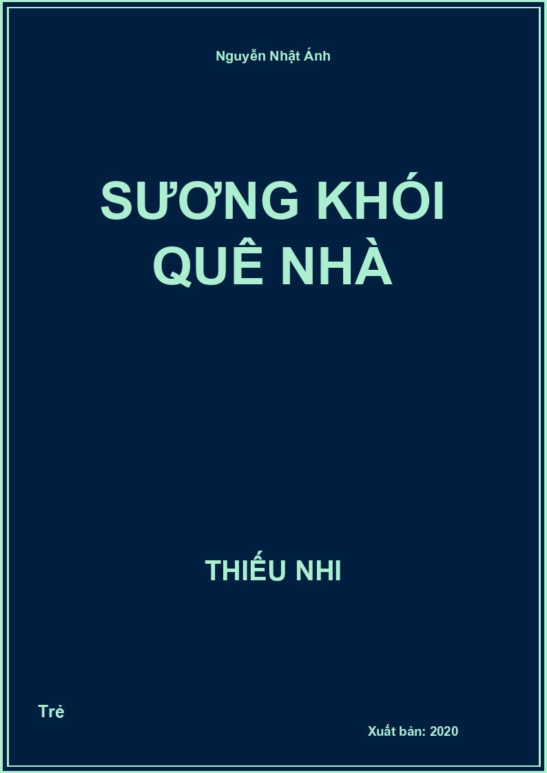 Sương khói quê nhà