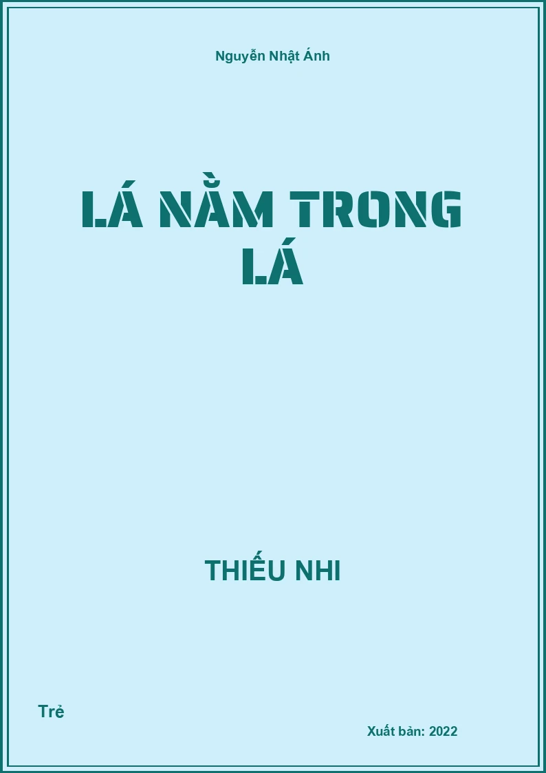 Lá nằm trong lá