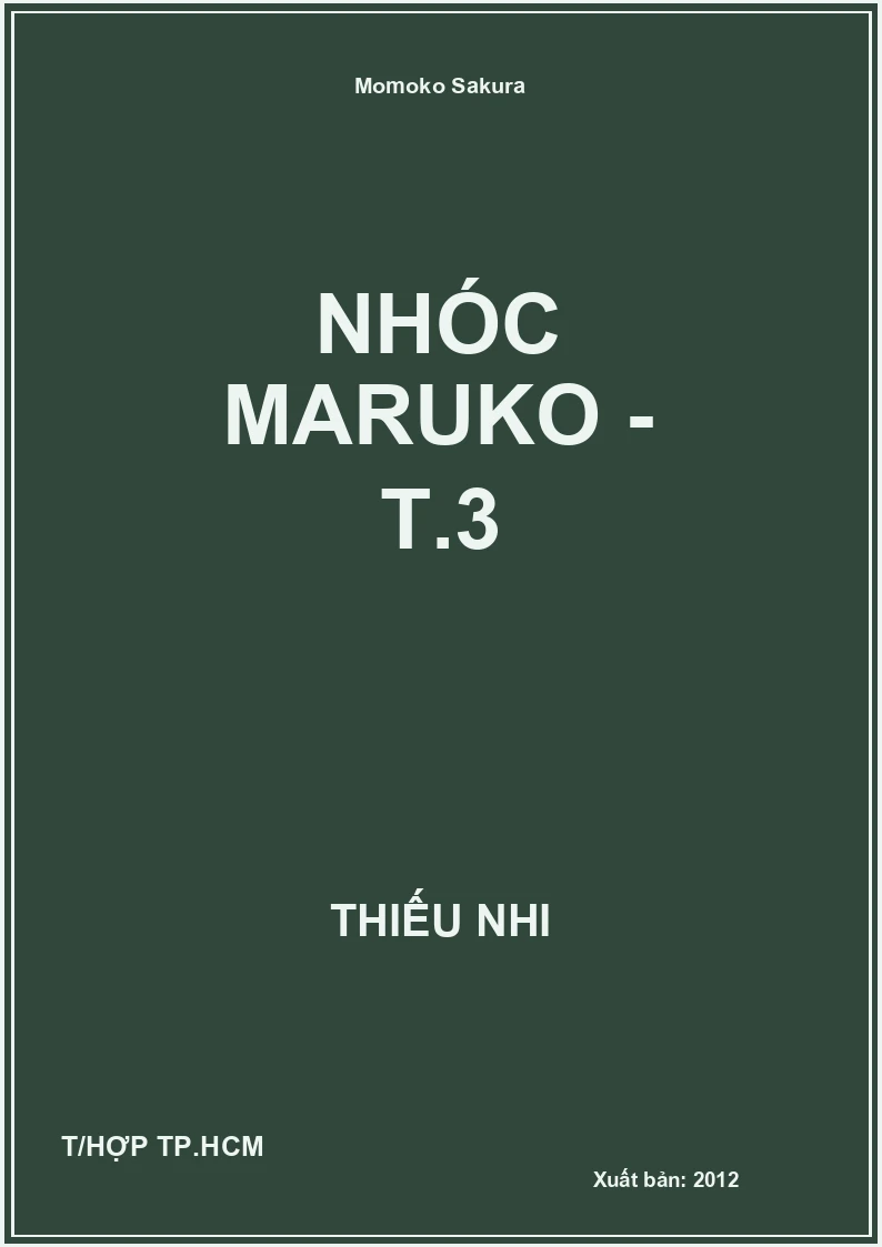 Nhóc Maruko - T.3