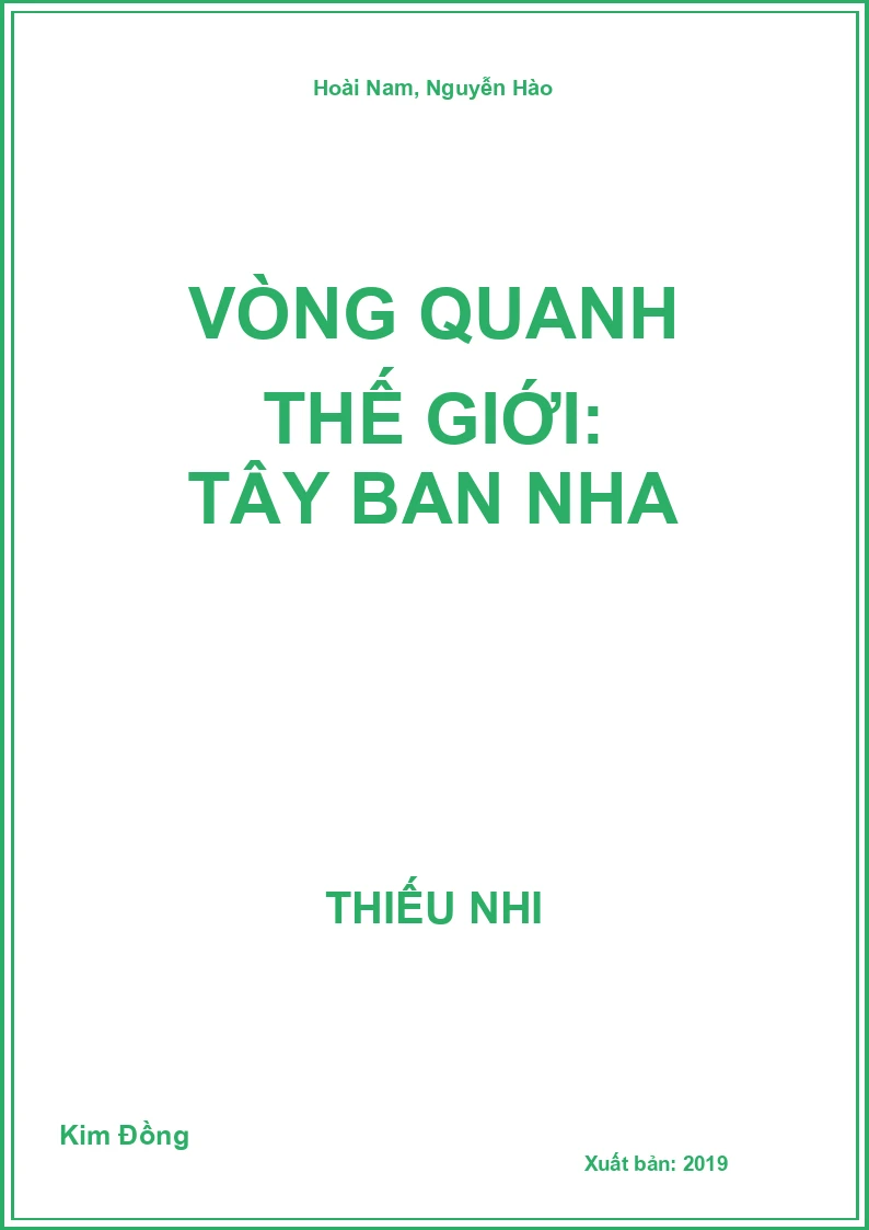 Vòng quanh thế giới: Tây Ban Nha