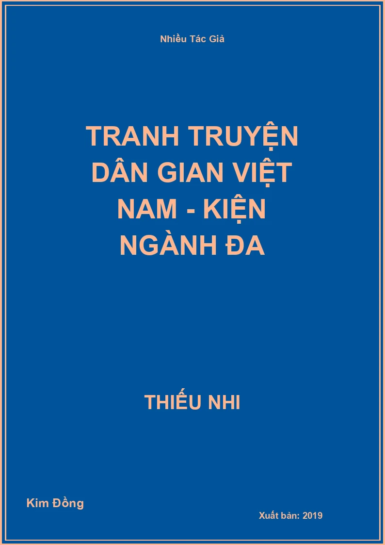 Tranh truyện dân gian Việt Nam - Kiện ngành đa