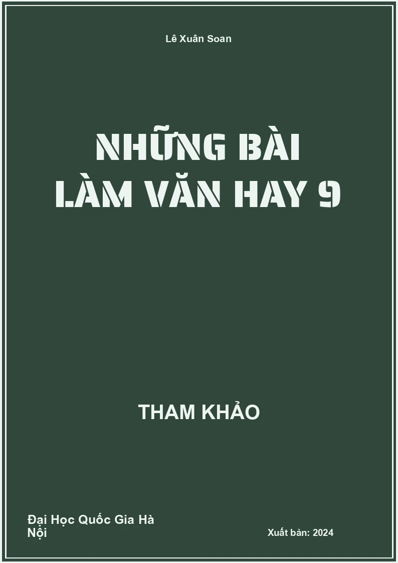 Những bài làm văn hay 9