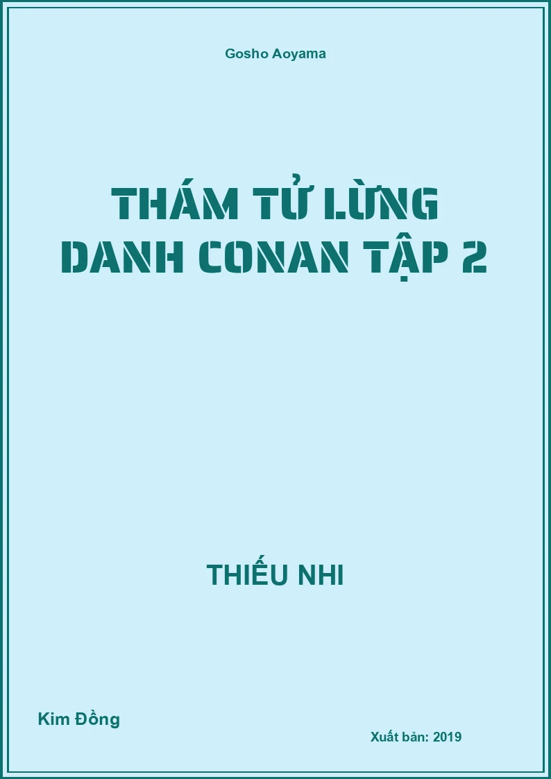 Thám tử lừng danh Conan tập 2