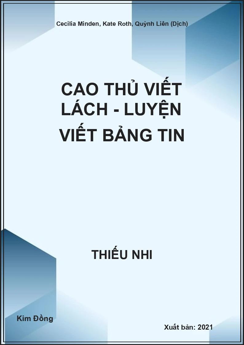 Cao thủ viết lách - luyện viết bảng tin
