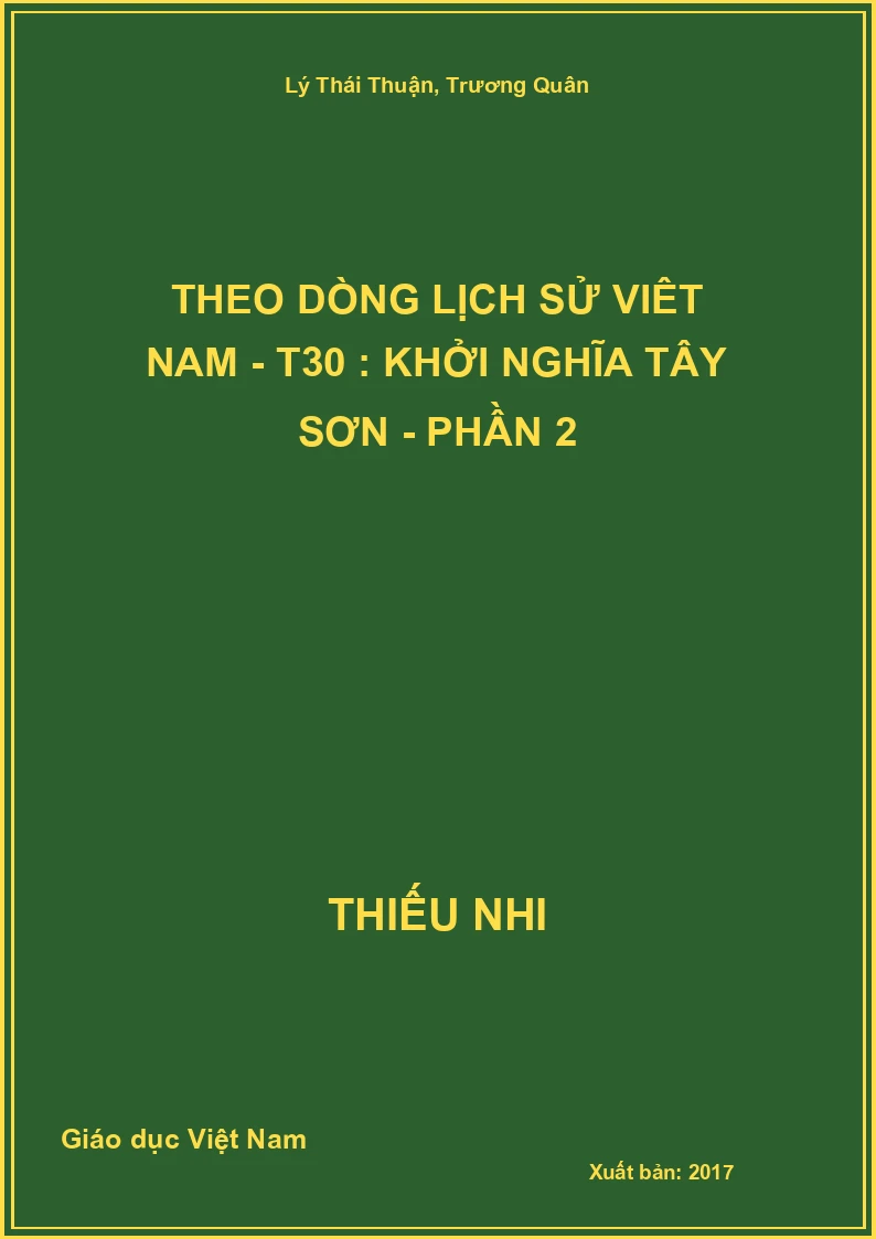 Theo dòng lịch sử Việt Nam - T30 : Khởi nghĩa Tây Sơn - Phần 2