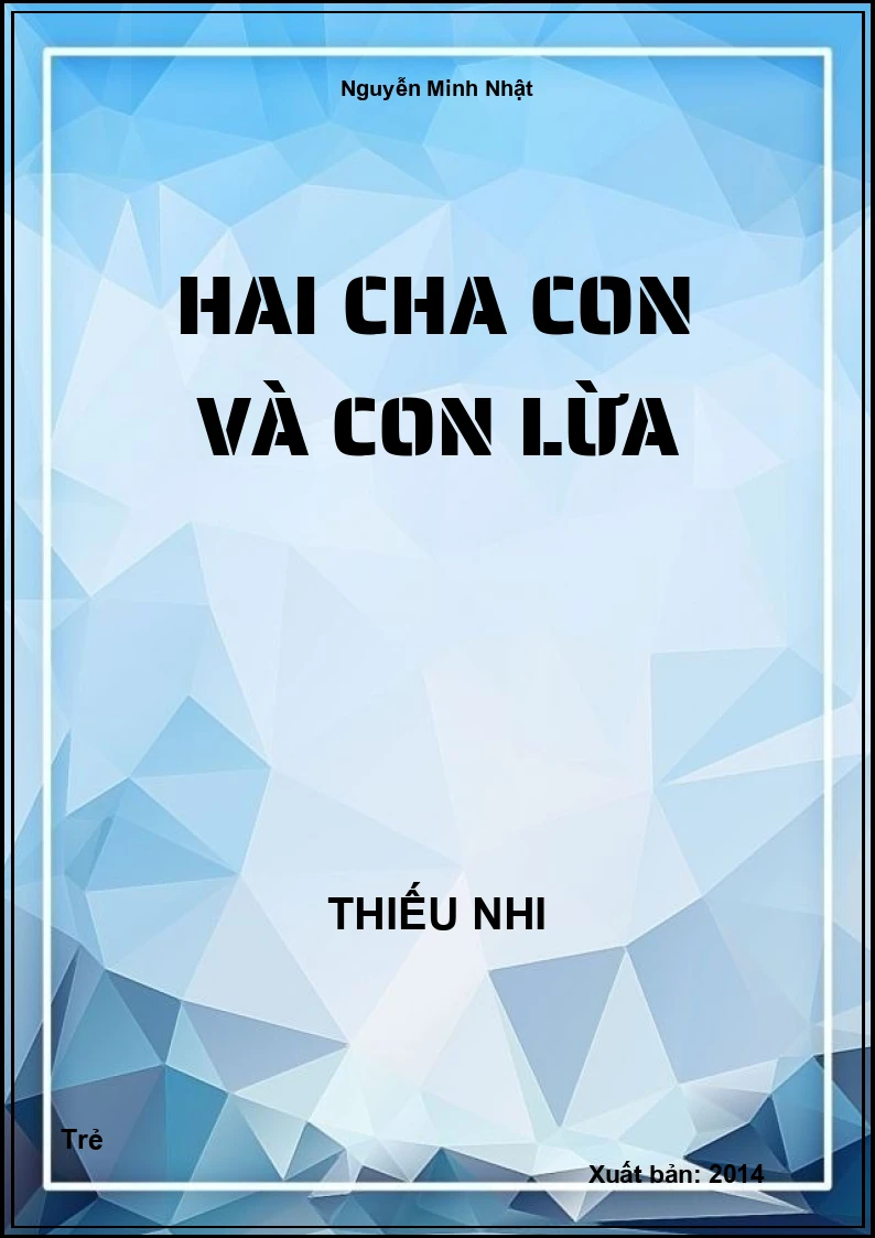 Hai cha con và con lừa