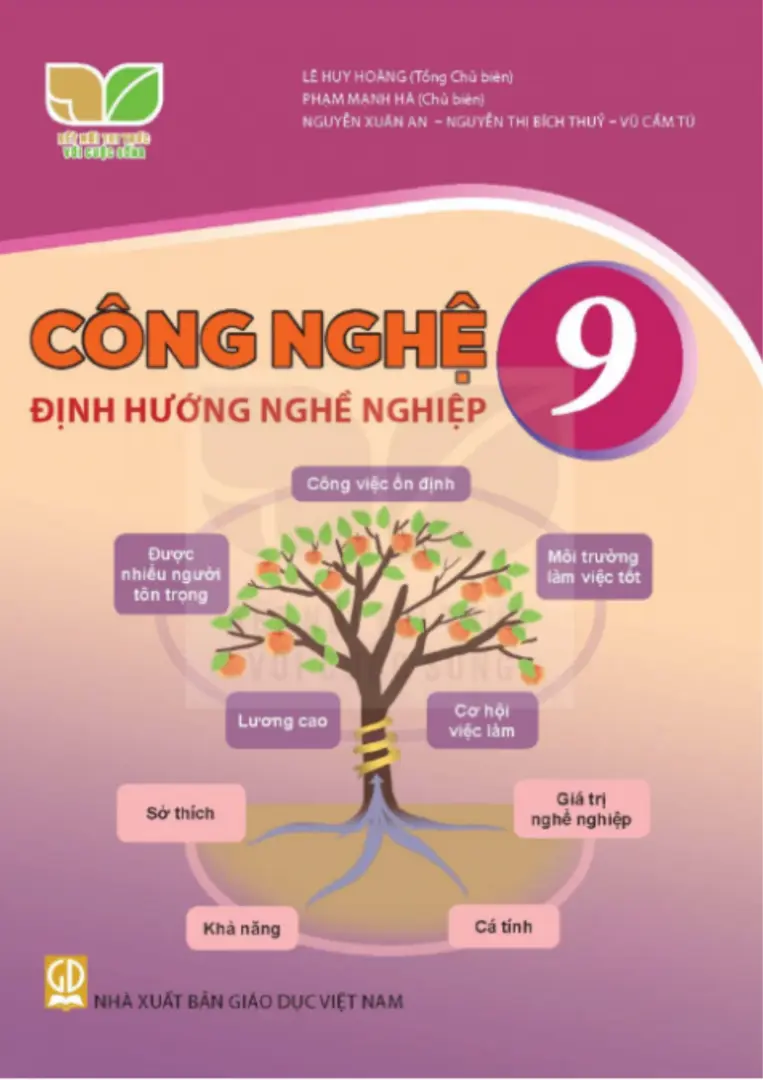 Sách Giáo Khoa Công Nghệ 9 - Định Hướng Nghề Nghiệp - Kết Nối Tri Thức