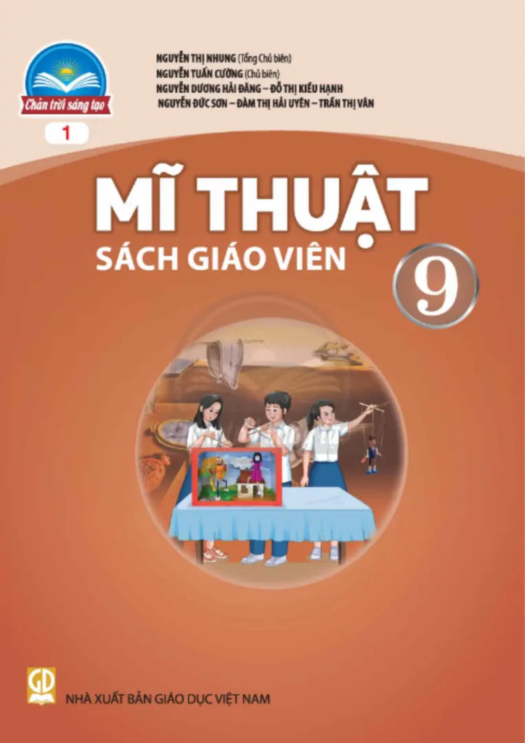 Sách Giáo Viên Mĩ Thuật 9 Bản 1 Chân Trời Sáng Tạo
