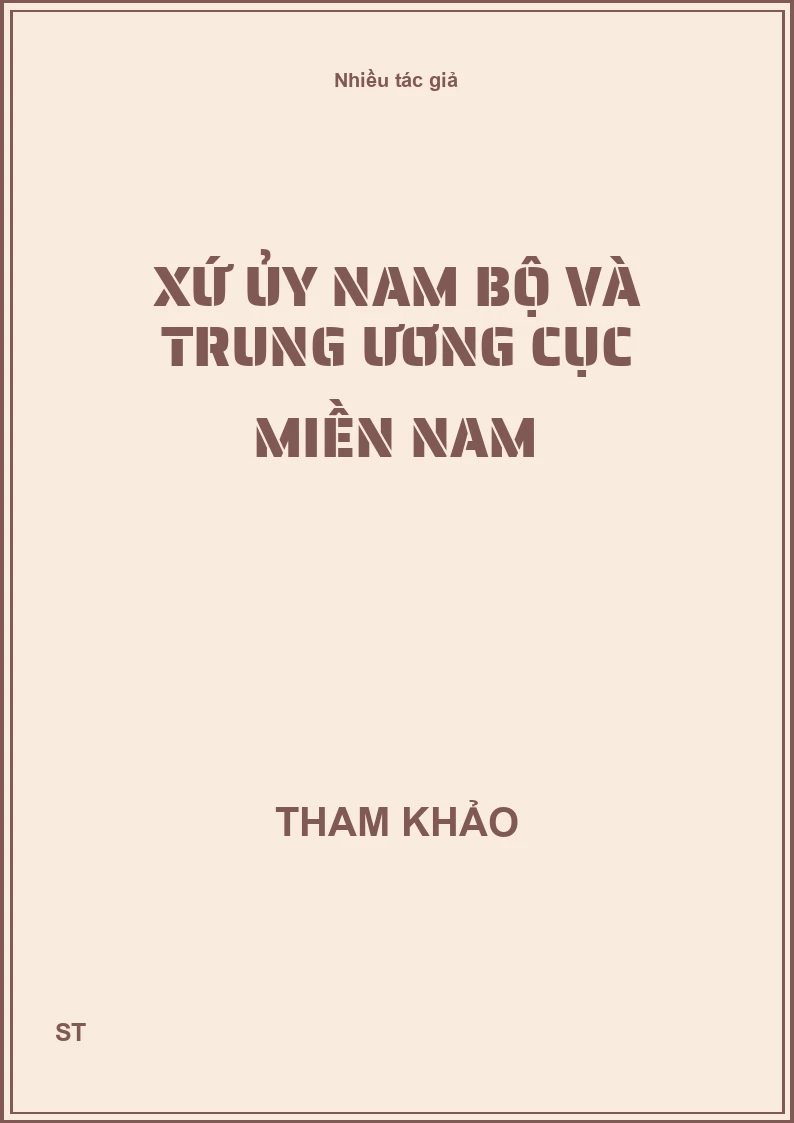Xứ ủy nam bộ và trung ương cục miền nam