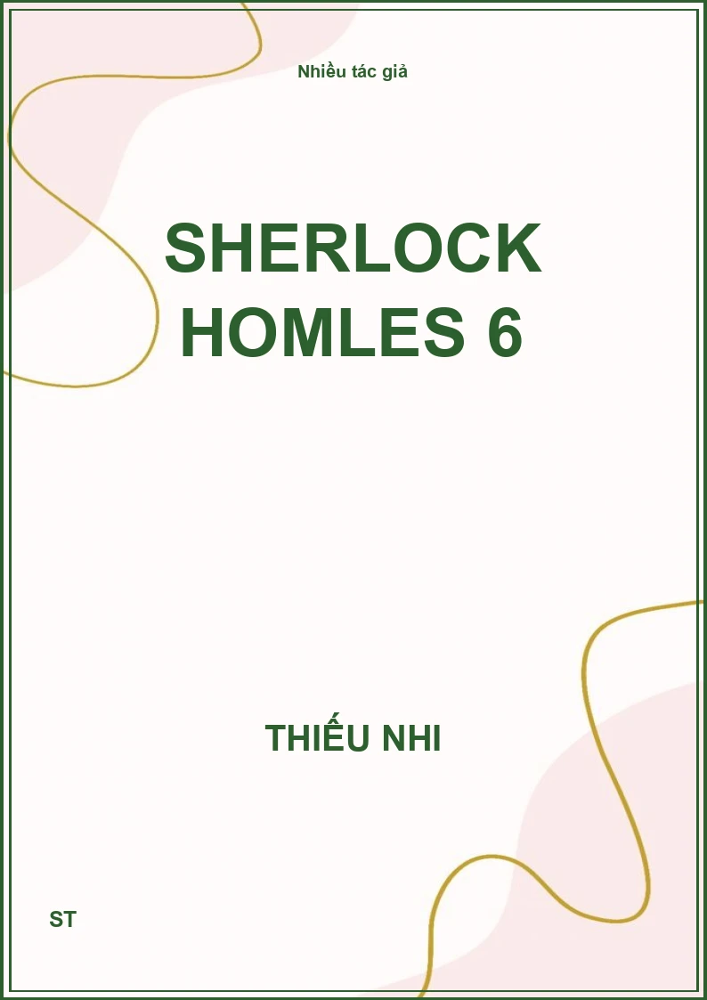 Sherlock Homles 6