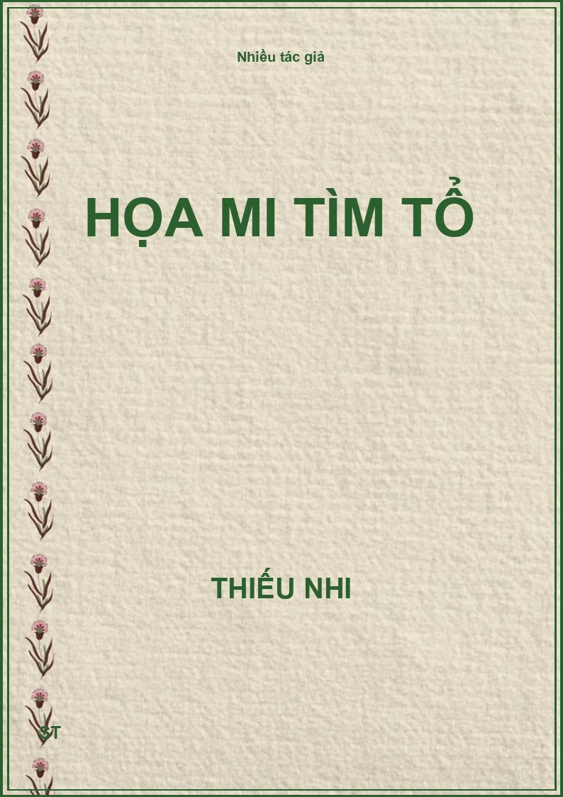 Họa Mi Tìm Tổ