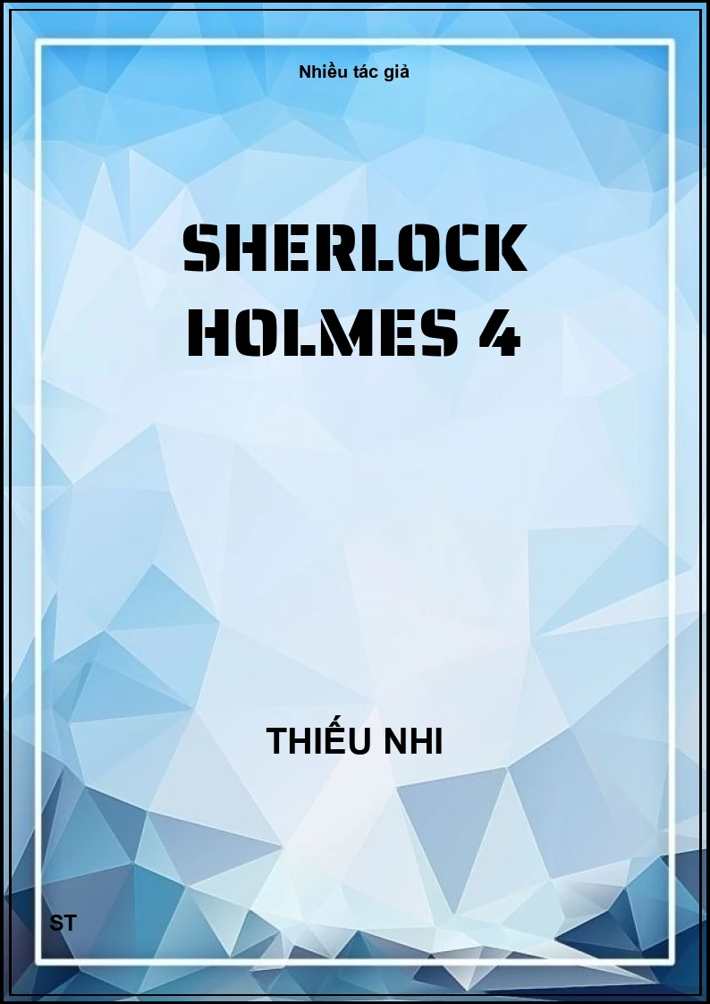 Sherlock Holmes 4