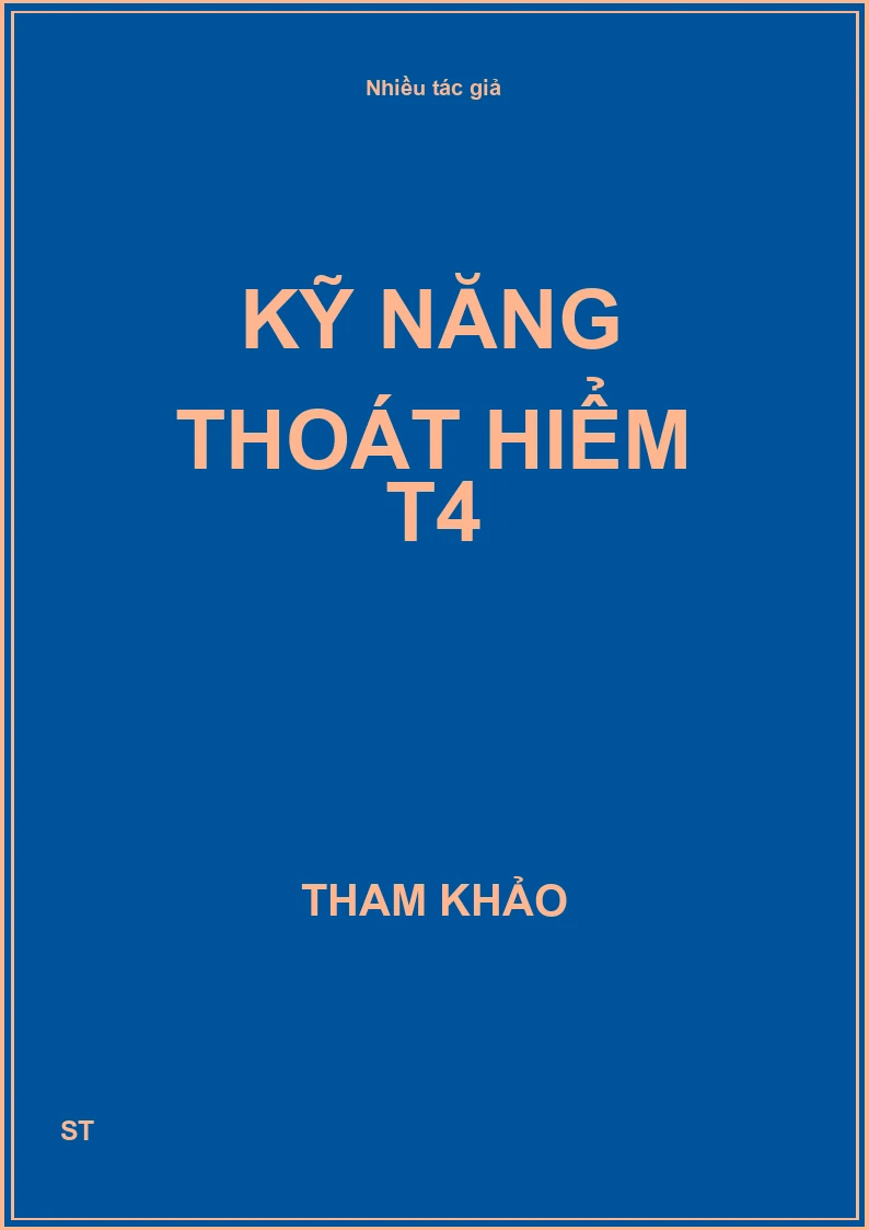 Kỹ năng thoát hiểm T4