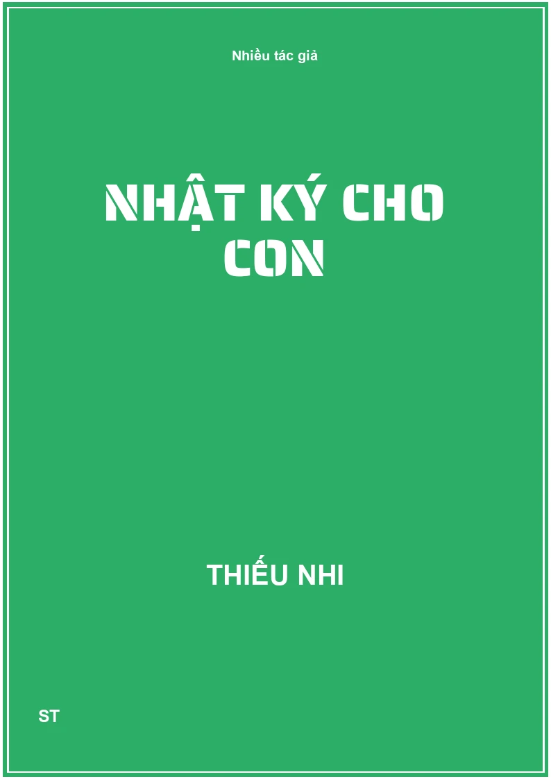 Nhật ký cho con