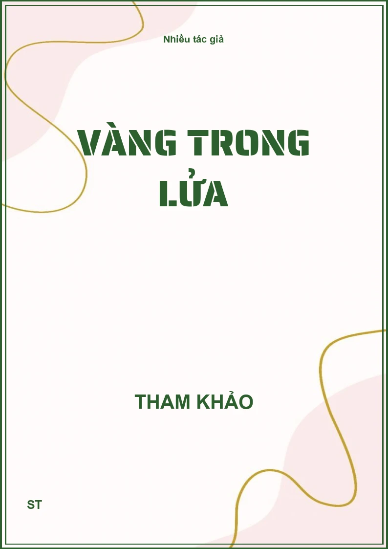 Vàng trong lửa