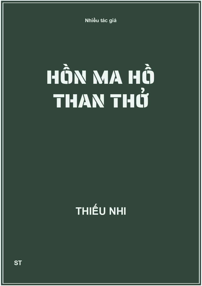 Hồn ma hồ than thở