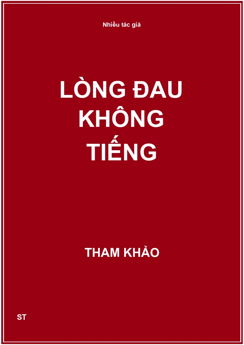 Lòng đau không tiếng