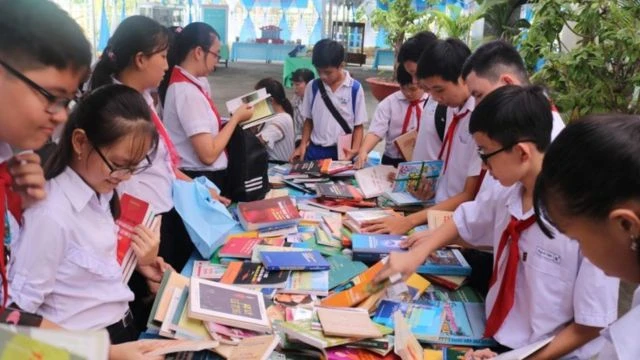 Thư viện nhiều trường học thực tế đang là kho chứa sách