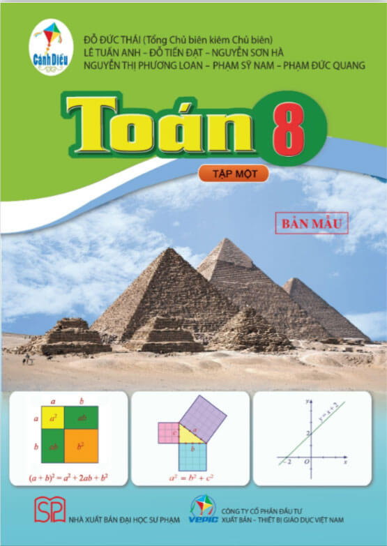 Sách Giáo Khoa Toán 8 Tập 1 - Cánh Diều