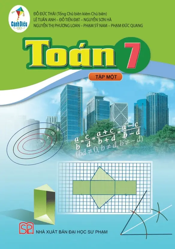 Sách Giáo Khoa Toán 7 Tập 1 - Cánh Diều