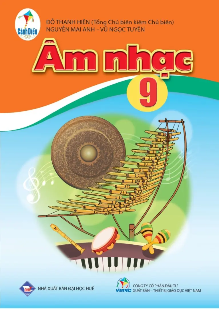 Sách Giáo Khoa Âm Nhạc 9 - Cánh Diều