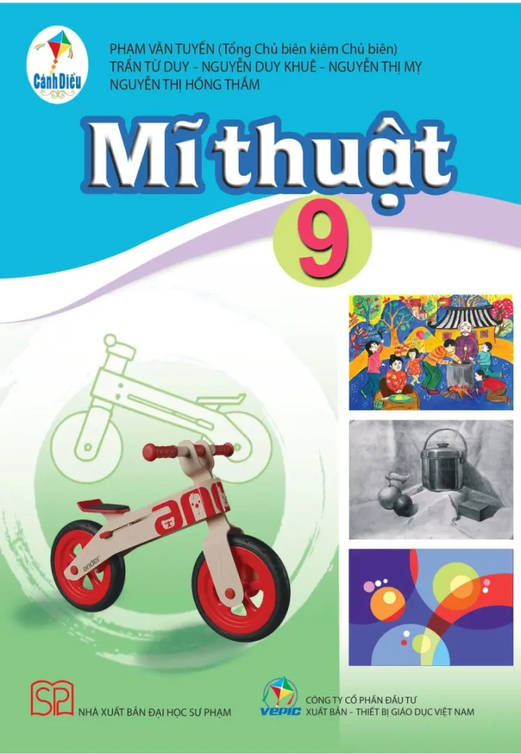 Sách Giáo Khoa Mĩ Thuật 9 - Cánh Diều