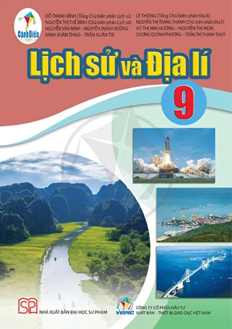 Sách Giáo Khoa Lịch Sử Và Địa Lí 9 - Cánh Diều