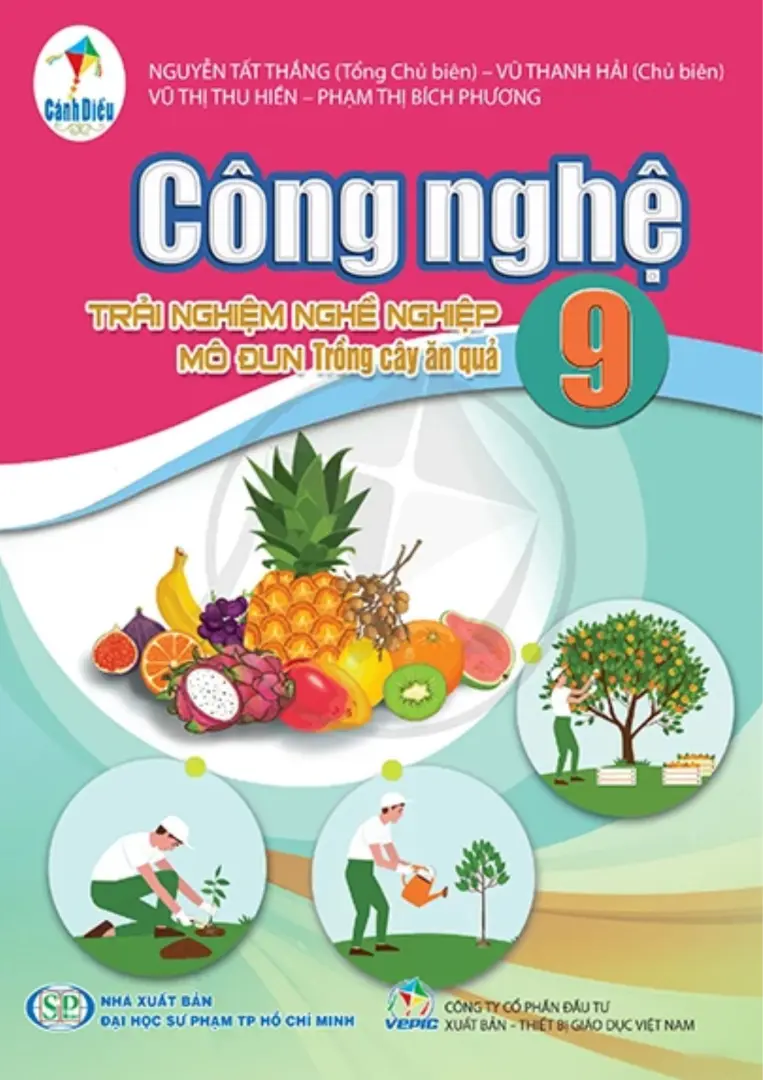 Sách Giáo Khoa Công Nghệ 9: Trải Nghiệm Nghề Nghiệp Trồng Cây Ăn Quả - Cánh Diều